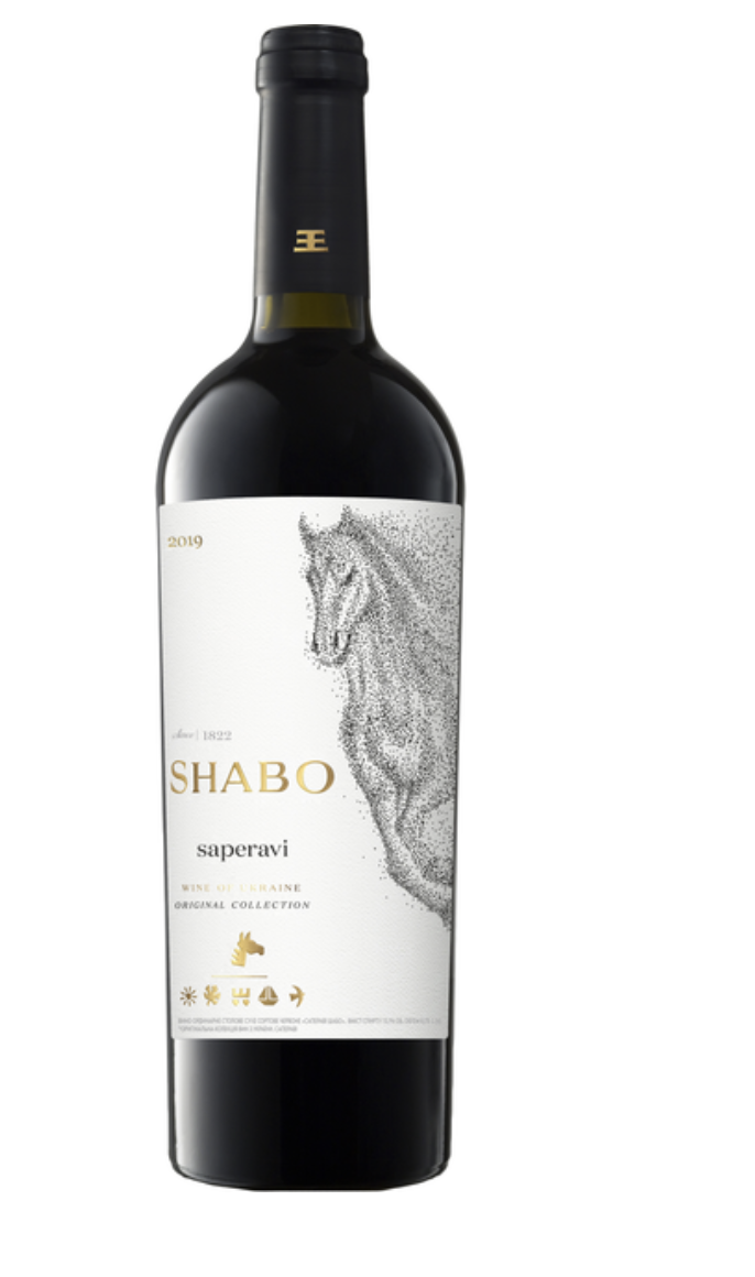 Вино Shabo OC Сапераві сухе червоне 11-14% 0.75 л 